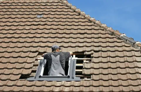 Pose de velux - Kergrist-Moëlou